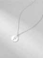 thumb 925 Sterling Silver Cross Minimalist Necklace 0