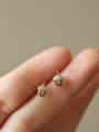 thumb 925 Sterling Silver Cubic Zirconia Pine cones Dainty Stud Earring 2