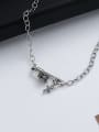 thumb 925 Sterling Silver Crown Vintage Necklace 3