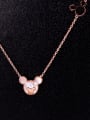 thumb Titanium with Lovely Mickey Shell Necklace 2