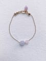 thumb Natural  Gemstone Crystal Beads Adjustable Handmade Beaded Bracelet 0