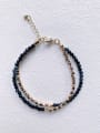 thumb Natural  Gemstone Crystal Beads Chain  Minimalist Handmade Beaded Bracelet 1