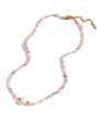 thumb Stainless steel Miyuki Millet Bead and Pearl Necklace 3