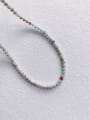 thumb N-STPE-0005 Natural  Gemstone Crystal Beads Chain Handmade Beaded Necklace 0