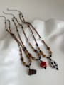 thumb Wood Star Hand weaving Ethnic Necklace 2