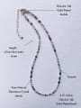 thumb N-STMT-0003 Natural  Gemstone Crystal Beads Handmade Beaded Necklace 3