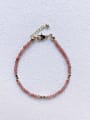 thumb B-ST-002 Natural  Gemstone Crystal Beads Chain Handmade Beaded Bracelet 0