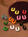 thumb Stainless steel Enamel Earring with 9 colors 1