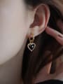 thumb Brass Heart Earring 1