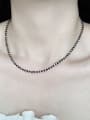 thumb N-STMT-0003 Natural  Gemstone Crystal Beads Handmade Beaded Necklace 1