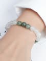 thumb Ice jade Minimalist Handmade Beaded Bracelet 1