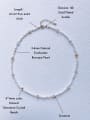 thumb N-PEMT-0015  Natural  Gemstone Crystal Chain Handmade Beaded Necklace 3