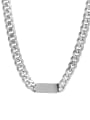 thumb Stainless steel Link Necklace 0