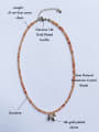thumb N-DIY-0030 Natural Gemstone Crystal Beads Chain Animal Pendant Handmade Beaded Necklace 4