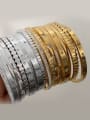 thumb Stainless steel Band Bangle With Gold or Steel color 0