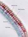 thumb N-STMT-0013  Natural Round Shell Beads Chain Handmade Beaded Necklace 1