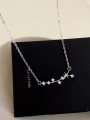 thumb Alloy Cubic Zirconia Star Dainty Necklace 0