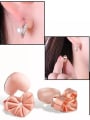 thumb Brass Heart Magic Heart Ear Backs 1