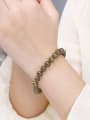 thumb Natural Stone Minimalist Handmade Beaded Bracelet 1