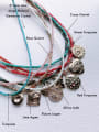 thumb Brass Gemstone Crystal Chain Multi Color Heart Bohemia handmade Beaded Necklace 2