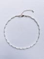 thumb N-SHMT-0006 Natural Round Shell Beads   Handmade Beaded Necklace 3