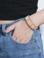 thumb Natural Stone Rectangle Trend Adjustable Bracelet 1