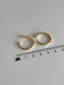 thumb Alloy Round Trend Hoop Earring 2