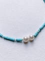 thumb N-STPE-0010 Natural Gemstone Crystal Beads Chain Handmade Beaded Necklace 3