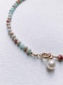 thumb N-STPE-0009  Natural Gemstone Crystal Beads Chain Handmade Beaded Necklace 2
