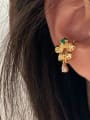 thumb Alloy Imitation Pearl Flower Trend Clip Earring 1