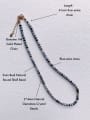 thumb N-STPE-0005 Natural  Gemstone Crystal Beads Chain Handmade Beaded Necklace 3
