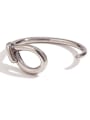 thumb Stainless steel Water Drop Cuff Bangle 4