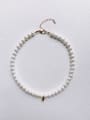 thumb Natural Round Shell  Beads Handmade Beaded Necklace 0