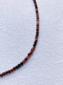 thumb N-ST-0032 Natural Gemstone Crystal Beads Chain Handmade Beaded Necklace 3