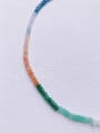 thumb N-ST-0051 Natural Gemstone Crystal Beads Chain Handmade Beaded Necklace 2