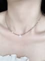 thumb N-ST-0009 Natural  Gemstone Crystal Chain Heart Bohemia Handmade Beaded Necklace 1