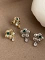 thumb Alloy Imitation Pearl Flower Trend Clip Earring 0