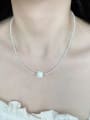 thumb N-PEMT-0011 Natural Round Shell Beads Handmade Beaded Necklace 1