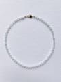 thumb N-STPE-0012 Natural Gemstone Crystal Beads Chain Handmade Beaded Necklace 4