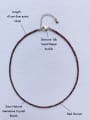 thumb Natural  Gemstone Crystal Beads Chain Handmade  Beaded Necklace 2