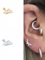 thumb 925 Sterling Silver Geometric Ear Cuff Single Earring with 7 colors 1