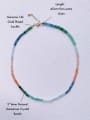 thumb N-ST-0051 Natural Gemstone Crystal Beads Chain Handmade Beaded Necklace 3