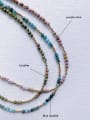 thumb N-STMT-0005 Natural Round Shell Beads Chain Handmade Beaded Necklace 1