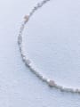 thumb N-PEMT-0015  Natural  Gemstone Crystal Chain Handmade Beaded Necklace 2