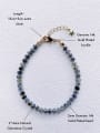 thumb B-ST-010 Natural  Gemstone Crystal Beads Chain Minimalist Handmade Beaded Bracelet 3