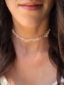 thumb Zinc Alloy Beads Crystal Bohemia Choker Necklace For summer 3