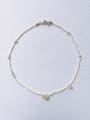 thumb N-MIX-0003 Natural Round Shell Beads Chain Irregular Handmade  Beaded Necklace 3