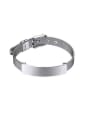 thumb Stainless steel Geometric Adjustable Bracelet 1