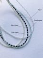 thumb N-STPE-0002 Natural  Gemstone Crystal Beads Chain Handmade Beaded Necklace 2