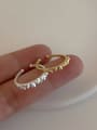 thumb Alloy Butterfly Dainty Band Ring 1